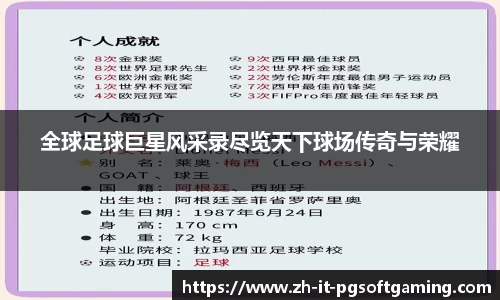 全球足球巨星风采录尽览天下球场传奇与荣耀